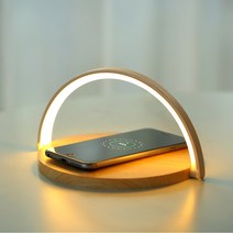 유엠투 무드조명 고속 무선 충전기 15W LED10 PLUS, 혼합색상, 1개