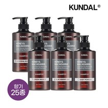 쿤달 허니 앤 마카다미아 네이처 샴푸 500ml x2개, 필수선택:12) 라비앙로즈