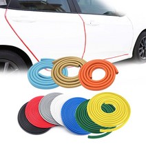 녹안나는 도어엣지몰딩 (1M단위연장판매) 자동차 차량용 오토바이 도어가드 문콕방지 풍절음 차단 헬멧 윈드스크린, 화이트1m