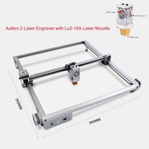 전기톱 고지톱aufero 2 레이저 조각기 기계 조각 영역 y 축 확장 키트 390x800mm 절단 도구 프린터 데스크탑, al2-lu2-10a