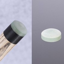 당구큐팁 개인큐 보켓볼큐 풀 큐 액세서리 교체 브레이킹/점프 팁 헤드 수리용, 01 Crystal