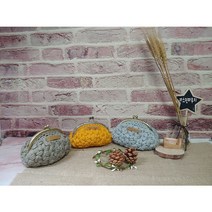 [뜨개마루] 자스민파우치 (DIY 팩키지), 527 터키블루