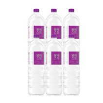 먹는샘물 몽베스트 생수 2리터 6개 생수 2리터 몽베스트 500ml 먹는샘물 미네랄 1리터, 1, 1