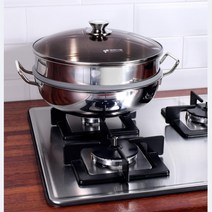 찜요리 떡 만두 찔때 스텐 찜냄비 30 디자인이이쁜 만두찜통 찜기냄비 사용이편리한 수육찜기 호빵찜기 솥, 상세페이지참조
