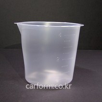 페인트계량컵/페인트컵/페인트비닐컵/100개/400cc/하드형/하드컵
