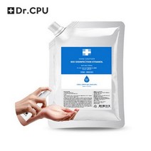 Dr.CPU 이도 손 소독제 스프레이 액상 리필 파우치 500ml 손소독제, 6개