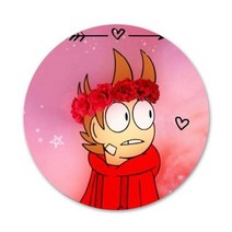 만화 Eddsworld 배지 브로치 핀 액세서리 의류 배낭 장식 선물, images 3