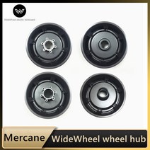휠 허브 커버 hubcaps Mercane WideWheel 스마트 e 스쿠터 와이드 Kickscooter 교체 액세서리, [04]  Rear left