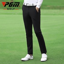 PGM 남성 골프 바지 여름 블랙 슬림 고탄력 통기성 롱 바지 스포츠웨어 의류 체육관 정장 캐주얼 의류 KUZ081