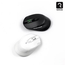 로이체 무선겸용 블루투스 옵티컬 마우스 RX-560 / 무소음 6버튼 / 도서관용 마우스, RX-560 블랙