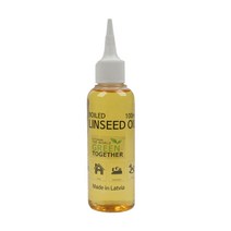 Paint Eco 보일드 린시드 오일 BLO 0.1L 플라스틱 용기/식기마감재/목재코팅/보일드린시드오일/목재마감/도마마감, 1