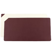 아도라하우스 가죽 테스크 매트, 선택:버건디