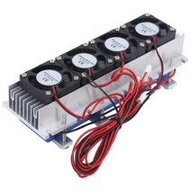 pc 부품펠티에 열전 냉각 쿨러 반도체 에어컨 냉각 시스템 DIY 키트 DC 12V 288W, 한개옵션0
