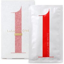 일본직발송 6. LULULUN(루루룬) 룰루룬 페이스 마스크 룰루룬 원 화이트 ONE WHITE 1장들이×5포×3개 세트, 5포×3개 세트(구), One Color