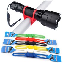 make speed 자전거 멀티 실리콘밴드 5개 세트, 레드