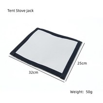 캠핑 미니 접이식 화로대 텐트 장작 스토브 굴뚝 화상 방지 커버 파이프 대 액세서리, [11] Tent Stove Jack A