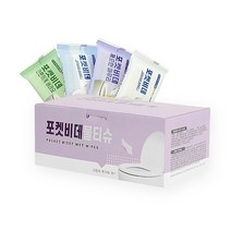신용카드 사이즈 물에 잘 녹는 휴대용 비데물티슈10팩, 상세페이지 참조