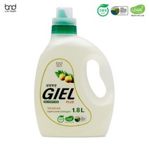 [세제혁명] NEW지엘 플러스 액체세제 1800ml 1통, 상세 설명 참조, 1개