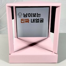 라두나 남이보는 내얼굴 무반전 거울, 핑크