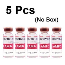 5ml 히알루론산 페이스 세럼 마이크로니들 하이드레이팅 스킨 퓨어 마이크로 분자 에센스 마이크로니들링 더마 펜 메조테라피, [03] 5pcs (no box)