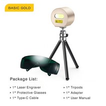 레이저각인기 3d 프린터 레이저 조각기 휴대용 미니 레이저 조각 기계 laserpecker pecker l1 데스크탑 etcher 커터 나무 라우터 기계, 에게, 기본 금