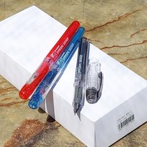 일본산 PLATINUM 만년필 New preppy 0.5mm M촉 1다스, 하트샵 본상품선택, 하트샵 레드 1다스