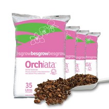 오키아타 바크 35L 화분 조경 나무껍질 분갈이흙, 사이즈:소립8호(3~6mm)