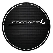 카본주유구스티커 뉴코란도C 커버 전용 5522xz, 카본블랙