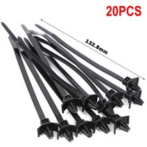 빔클램프 토글클램프 목공클램프 H빔클램프 자동차 와이어 하네스 패스너 케이블 클램프 클립 타이 관리 정리 골판지 파이프 경로 고정 리테이너 스타일링, CN, 20pcs