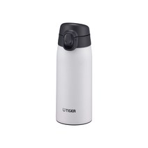 [타이거] 수퍼클린 플러스 원터치 자동잠금 텀블러 350ml / MCT-K035, 스노우 화이트 WT