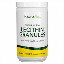 레시틴 Natural Soy Lecithin Granules 340g, 1개