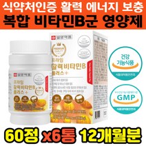 에너지 보충 비타민B 엽산 판토텐산 비오틴 부모님 노인 병문안 홈쇼핑 선물용 추천 활력 체력 보강 피곤할때 지쳤을때 컨디션저하 메틸코발라민 메틸코발라닌 메코발라닌 메코발라민