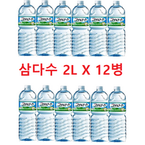제주 삼다수 2L 12병 (유라벨 / 무라벨 랜덤발송), 12개