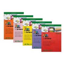 OA 팬시페이퍼 120g, M09 연한황토색, 5세트