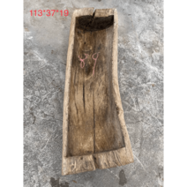 다용도 여물통 가축 농장 축사 먹이통 사료통 인테리어 플렌테리어, 113X37X19cm