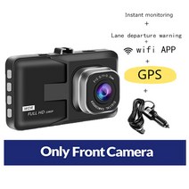 GP 자동차 DVR 와이파이 풀 HD 1080P 대시 캠 후면보기 카메라 비디오 레코더 블랙박스 나이트 비전 자동 대시캠 GPS 트래커, [01] DVR WiFi GPS, [01] 64G TF Card