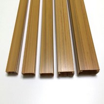 STNY_사각 전선 몰딩 우드색 1호 케이블 정리 몰드 쫄대 DIY 랜기