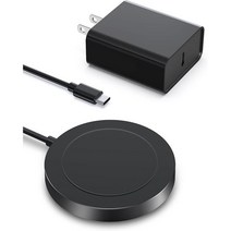 Magnetic Wireless Charger - Magnet Charging Pad Compatible with iPhone 14/14 pro/14 plus/14 pro max/, Black