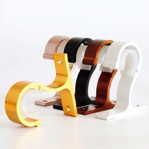 커튼봉 레일 로드 홀더 브라켓 받침대 후크 로즈골드