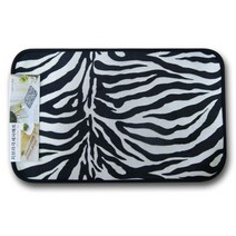 호피 지브라 극세사매트 -O 발매트 발닦이 욕실용품 욕실매트 발메트