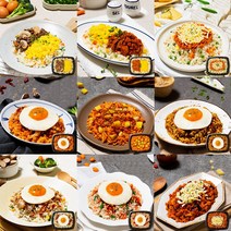 간편도시락 밀리너스 혼합10팩 볶음밥 덮밥