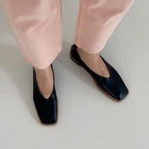 [쉬즈콜]데일리 발편한 오버 스퀘어플랫
