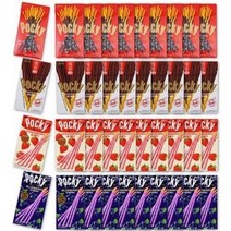 해태 포키10개+포키극세10개+포키딸기10개+포키황금버터 or 포키블루베리 10개(총40개), 1720g, 1세트