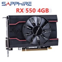 사파이어 RX 560 4GB 비디오 카드 GPU Radeon 560D 4G RX570 RX580 그래픽 카드 AMD 맵 hdmi용 컴퓨터 게임 중고, RX-550-4GB