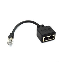 8코어 네트워크 케이블 분배기 원 포인트 2 어댑터 익스텐더 CAT6/CAT5 RJ45 동시 인터넷 IPTV 광대역, 한개옵션0