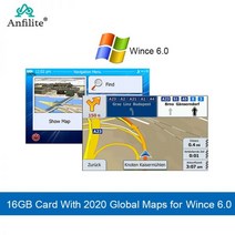 자동차gps 네비게이션 GPS map micro SD cards 16GB for windows ce 6.0 지도 업데이트 Gps 내비게이션 유럽스페인, Wince_Europe