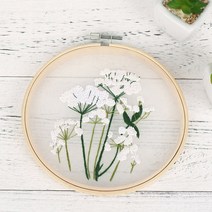 Well DIY 패키지(들꽃) 프랑스자수 공예 자수도안, 상세페이지 참조, 상세페이지 참조
