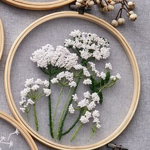 상세설명참조 (GTS52195)DIY 프랑스자수 패키지(들꽃) 공예 자수도안, 단품, 단품