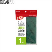 [HM]롯데 다목적수세미(대)-1매입 P35342