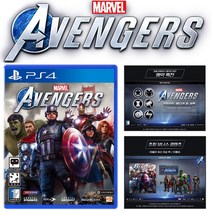 PS4 마블 어벤져스 스탠다드에디션 / 한글판 / 새상품, 초회판(초회특전 DLC 증정)